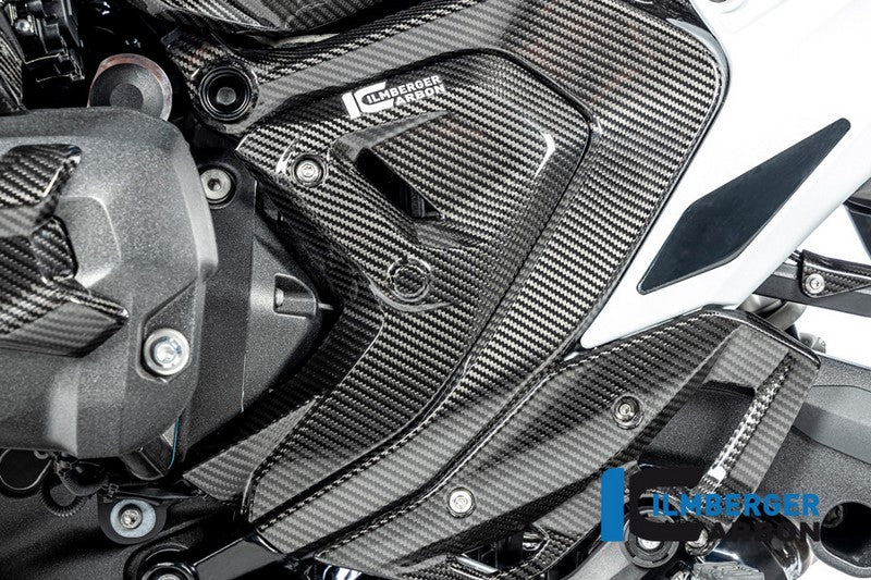 ILMBERGER TRIANGULAR FRAME COVER LEFT GLOSSY BMW R 1300 GS FROM 2023 | CG.RDL.020.R23GS