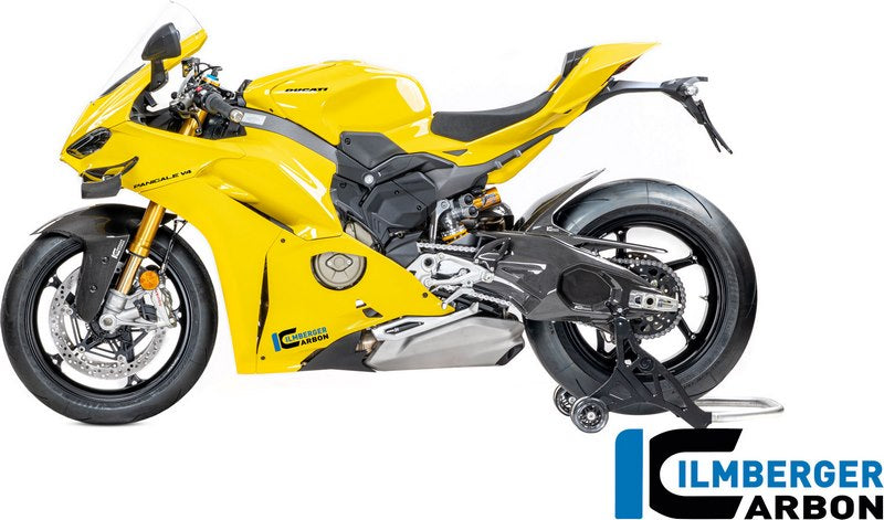 左側カーボングロススイングアームカバー