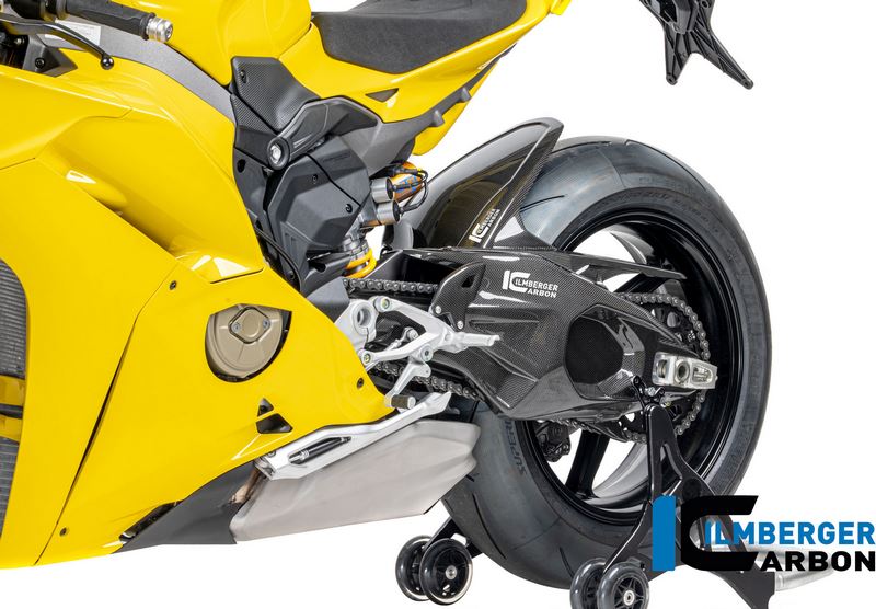 左側カーボングロススイングアームカバー