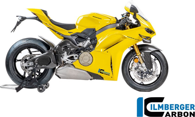 スイングアームカバー 右 カーボングロス