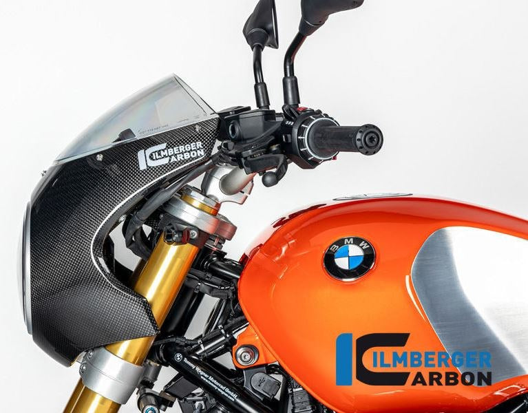 ハンドルバーシールド R90Sスタイル カーボングロス