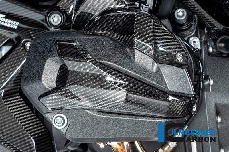 ILMBERGER / イルムバーガーカーボン スパークプラグキャップカバー 右 グロッシー BMW R 1300 GS 2023- | CG.ZAR.027.R23GS