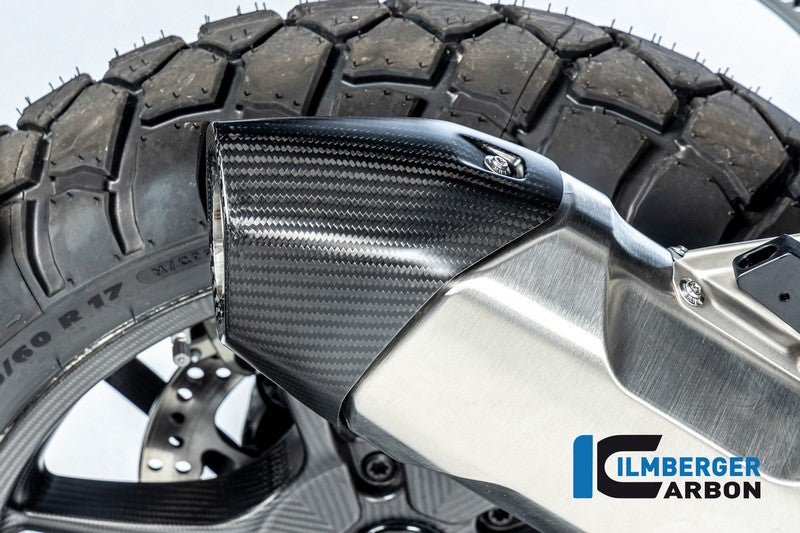 ILMBERGER / イルムバーガーカーボン リアサイレンサープロテクター マット BMW R 1300 GS 2023- | CM.AHS.011.R23GS