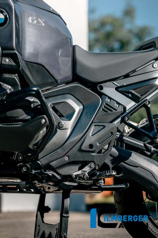 左ヒールプロテクター マットカーボン