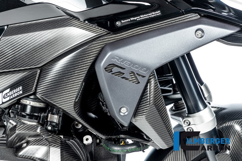 ILMBERGER AIRVENT COVER RIGHT SIDE CARBON MATT BMW R 1300 GS FROM 2023 | CM.LAR.019.R23GS