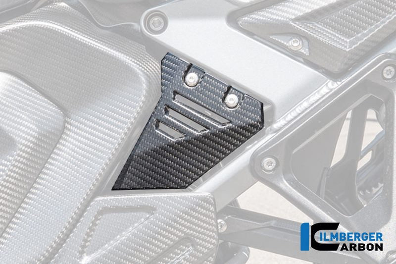 前部三角カバー(左側)カーボンマット製