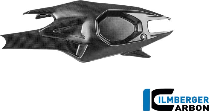 左カーボンマットスイングアームカバー