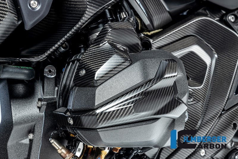 ILMBERGER / イルムバーガーカーボン スパークプラグキャップカバー 左 マット BMW R 1300 GS 2023- | CM.ZAL.026.R23GS