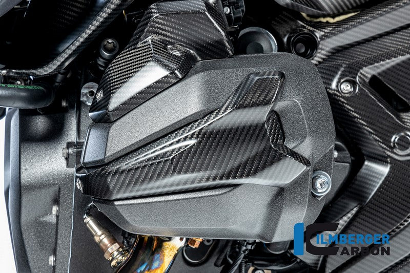ILMBERGER / イルムバーガーカーボン スパークプラグキャップカバー 左 マット BMW R 1300 GS 2023- | CM.ZAL.026.R23GS