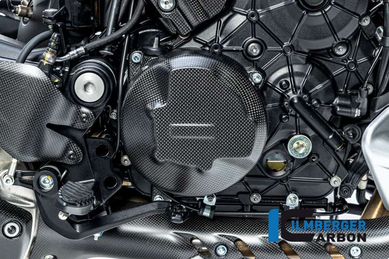 ILMBERGER / イルムバーガーカーボン クラッチカバー Ducati ディアベル V4 2023- マット | KDA.127.DI23M.K