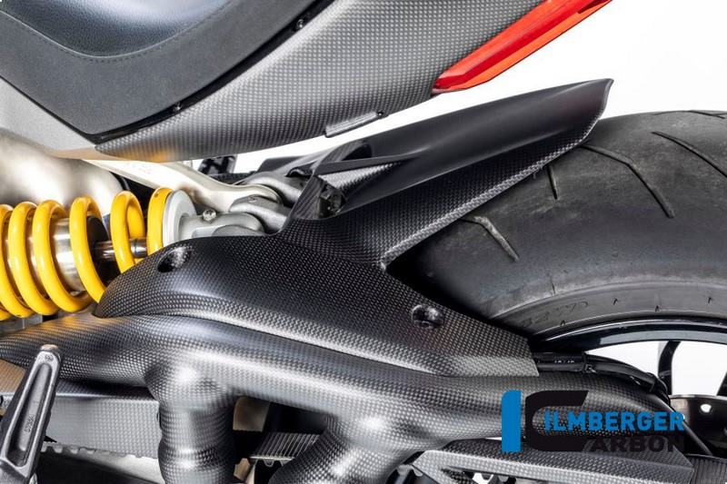 ILMBERGER / イルムバーガーカーボンパーツ リアフェンダー マット XDiavel '16 | KHO.103.XD16M.K