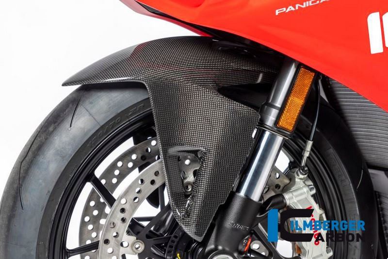 ILMBERGER / イルムバーガーカーボンパーツ フロントマッドガード グロス Panigale V4 / V4 S | KVO.001.DPV4G.K