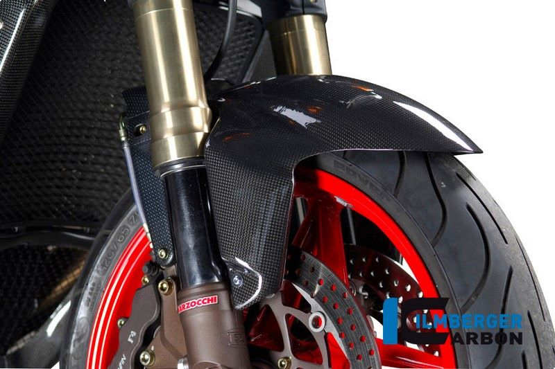 ILMBERGER / イルムバーガーカーボンパーツ フロントマッドガード カーボン - MV Agusta Brutale 750/910 | KVO.001.MVBRU.K