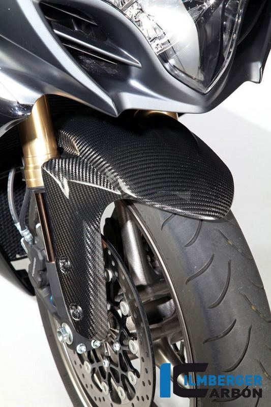 ILMBERGER / イルムバーガーカーボンパーツ フロントマッドガード カーボン - Suzuki GSX R 1000 K9/10/11 | KVO.011.GSXR1.K