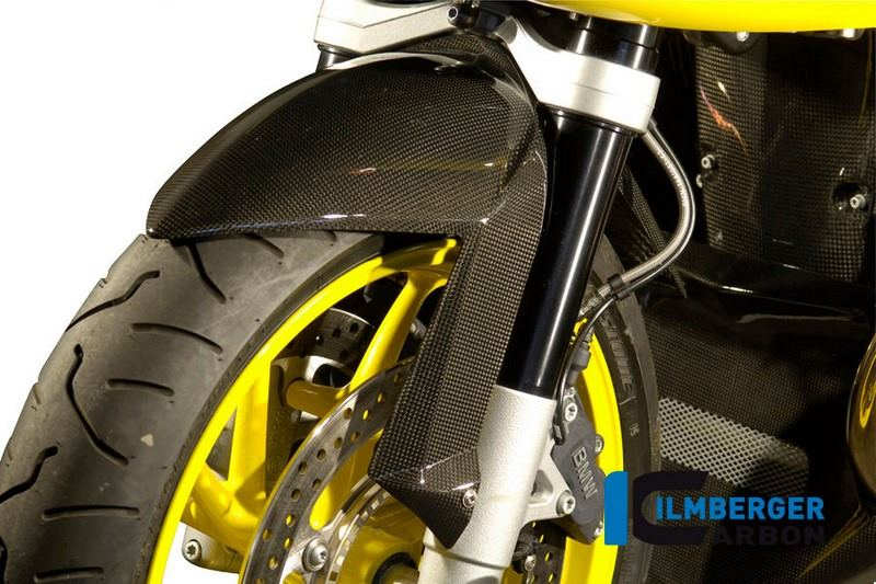 ILMBERGER / イルムバーガーカーボンパーツ フロントマッドガード R1200S | KVO.012.R120S.K