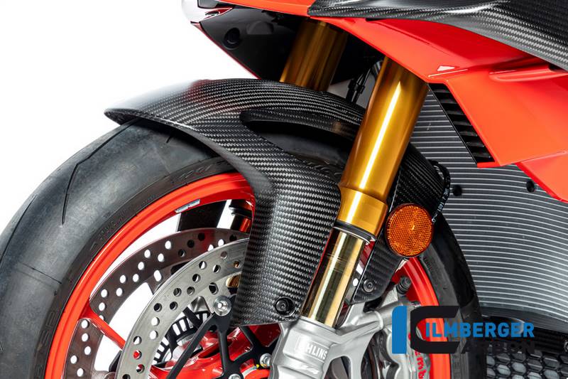 Ilmberger / イルムバーガー フロントマッドガード マット Tuono/RSV4 (2021-) | KVO.113.TU21M.K