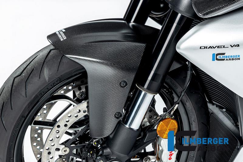 ILMBERGER / イルムバーガーカーボン フロントフェンダー Ducati ディアベル V4 2023- マット | KVO.122.DI23M.K