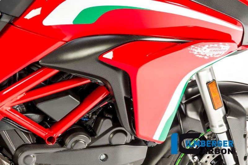 ILMBERGER / イルムバーガーカーボンパーツ エアベントカバー サイドフェアリングサイド 右側 マット Ducati MTS '15 | LAR.115.D15MM.K