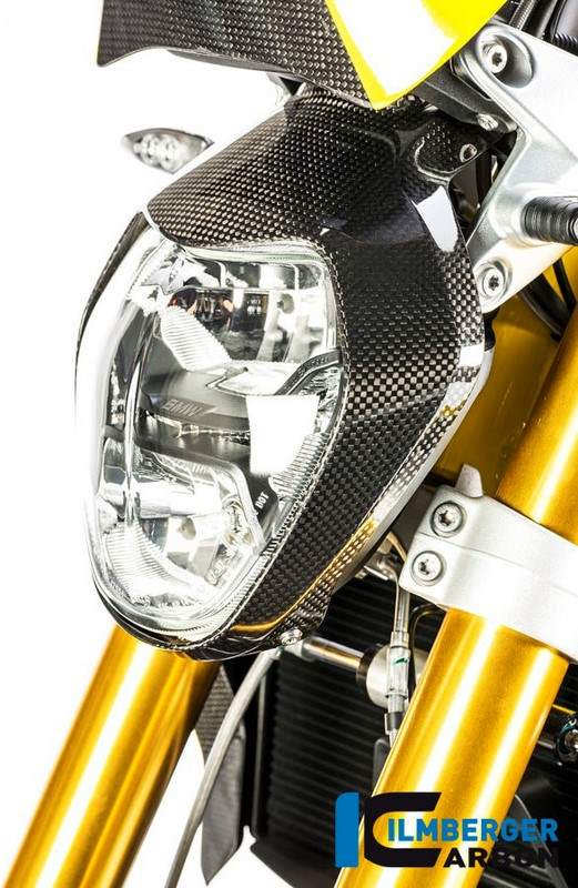 ILMBERGER / イルムバーガーカーボンパーツ ヘッドライトカバー - BMW R 1200 R (LC) | LIA.016.R12RL.K