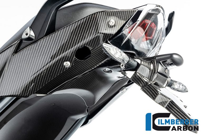 Ilmberger / イルムバーガーカーボンパーツ ナンバープレートホルダー (2ピース) BMW R 1250 R (LC) 2019 | NHO.011.R125R.K