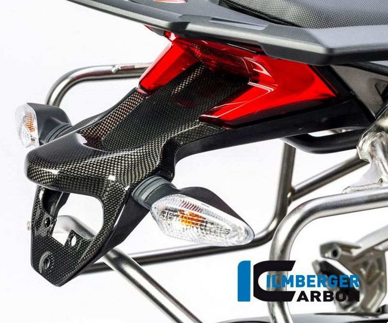 ILMBERGER / イルムバーガーカーボンパーツ ナンバープレートホルダー グロス Ducati MTS 1200'15 - NHO.006.D15MG.K | NHO.006.D