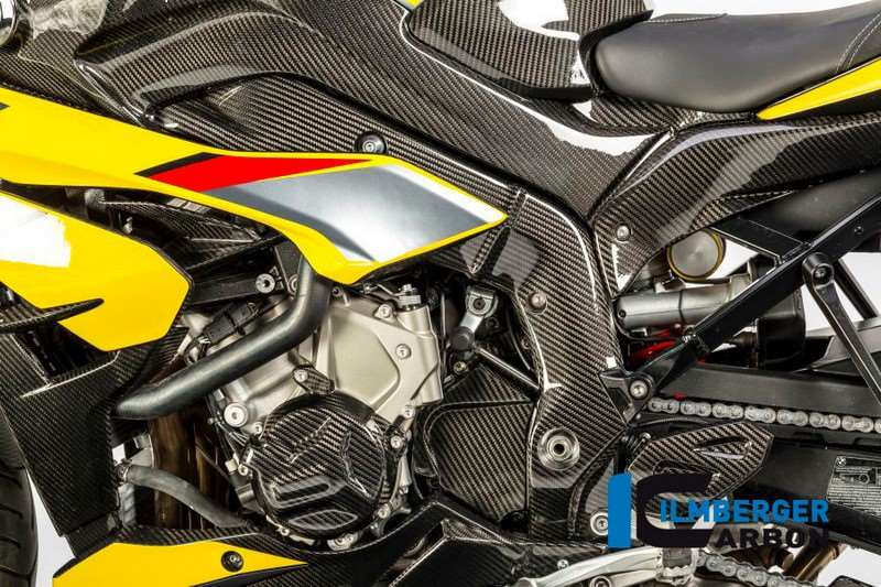 ILMBERGER / イルムバーガーカーボンパーツ フレームカバー 左側 - BMW S 1000 XR 2015- - RAL.012.S10XR.K | RAL.012.S10XR.K