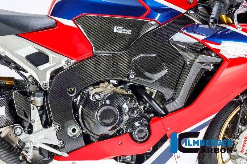 ILMBERGER / イルムバーガーカーボンパーツ フレームカバー 右側 カーボン - Honda CBR 1000 RR '17 | RAR.015.CBR17.K