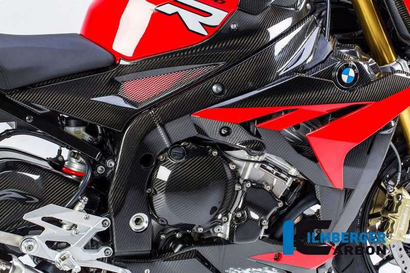 ILMBERGER / イルムバーガーカーボンパーツ フレームカバー 右側 カーボン BMW S1000R 2014- | RAR.216.S100N.K
