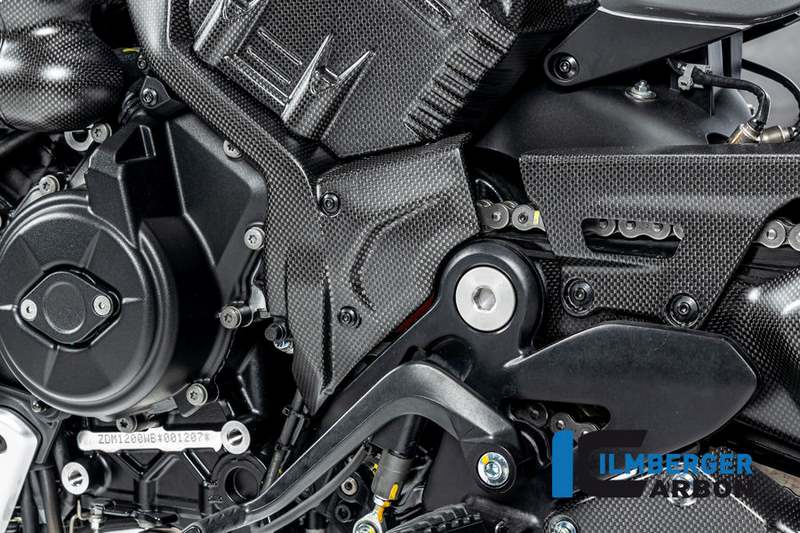 ILMBERGER / イルムバーガーカーボン スプロケットカバー Ducati ディアベル V4 2023- マット | RIA.113.DI23M.K