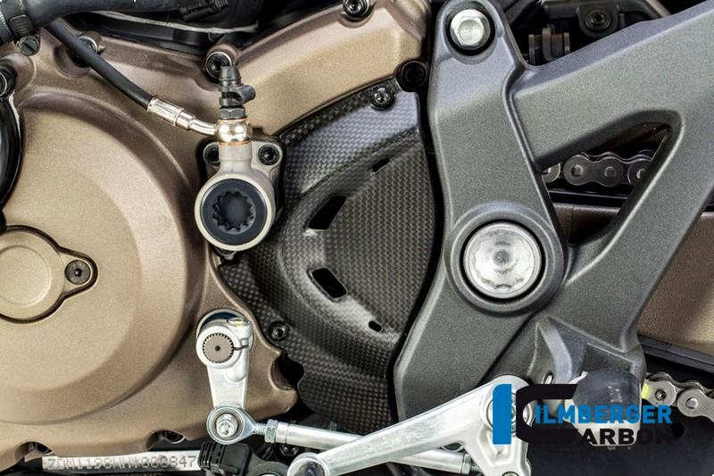 ILMBERGER / イルムバーガーカーボンパーツ フロントプロケットカバー M 1200 マット - Ducati Monster 1200/1200 S | RIO.108.D12MM.K