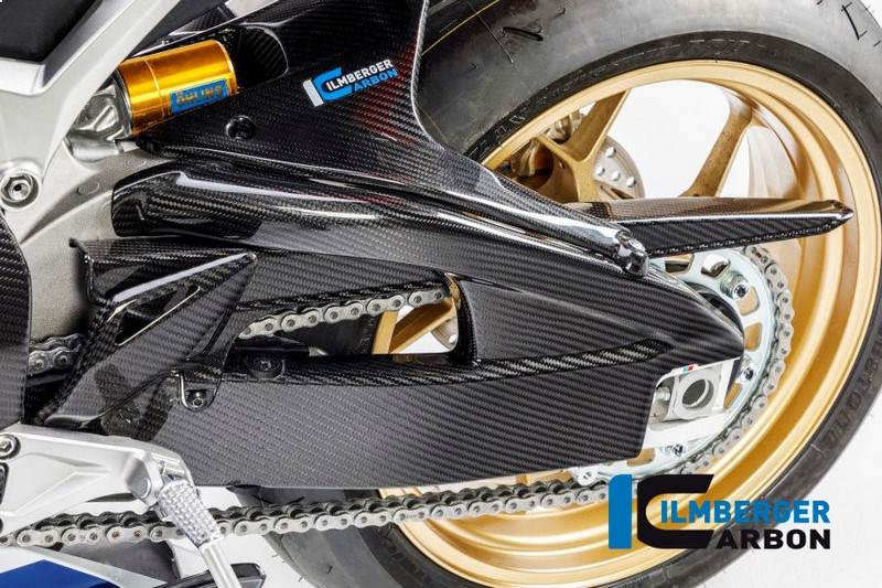 ILMBERGER / イルムバーガーカーボンパーツ スイングアームカバー 左側 カーボン - Honda CBR 1000 RR '17 | SAL.022.CBR17.K