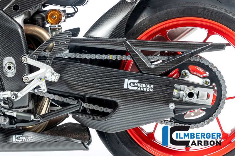Ilmberger / イルムバーガー スイングアームカバー 左 マット Tuono/RSV4 (2021-) | SCL.109.TU21M.K