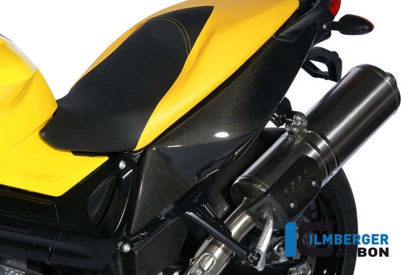 ILMBERGER / イルムバーガーカーボンパーツ アンダーシート サイドパネル 左 BMW F800R | SDL.005.F800R.K