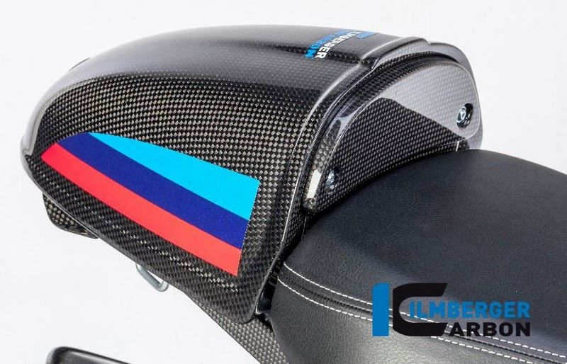 ILMBERGER / イルムバーガーカーボンパーツ ピリオンシートカバー(ホルダー無し) BMW R nine T Racer '17 | SIA.008.RNITR.K