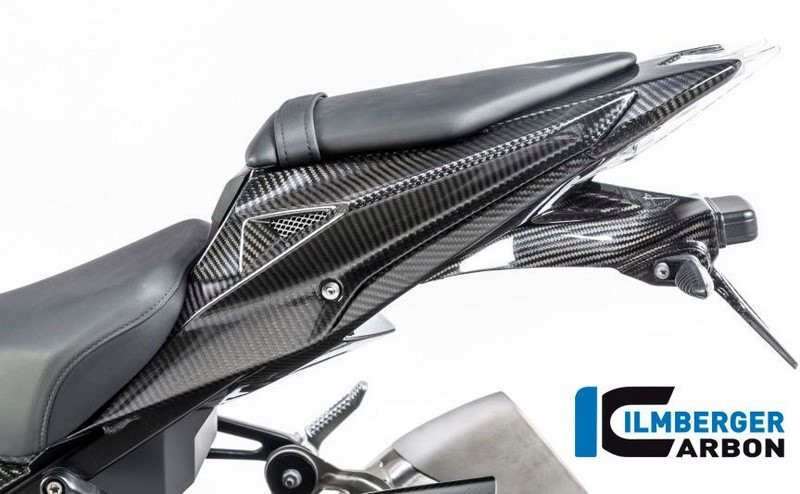 ILMBERGER / イルムバーガーカーボンパーツ テールフェアリング 左側 カーボン BMW S1000R 2014- | SIL.212.S100N.K