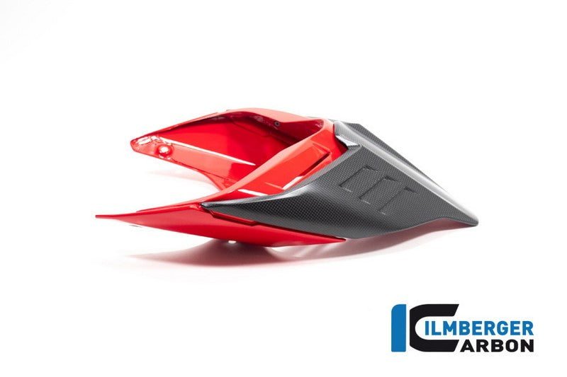 ILMBERGER シングルシート・ユニット スペシャル レッド カーボン 艶あり(グロッシー) DUCATI V4 PANIGALE/STREETFIGHTER | SIO.021.DLARG.K