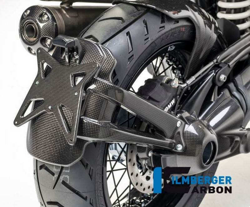 ILMBERGER / イルムバーガーカーボンパーツ リアスプラッシュガード - BMW R nine T Racer '17 | SPS.004.RNITR.K