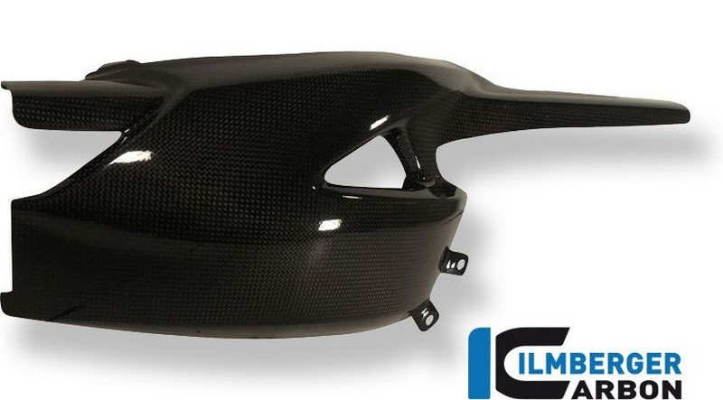 ILMBERGER / イルムバーガーカーボンパーツ スウィングアームカバー カーボン - Triumph Speed Triple (2011-now) | SSO.009.TRSPT.K