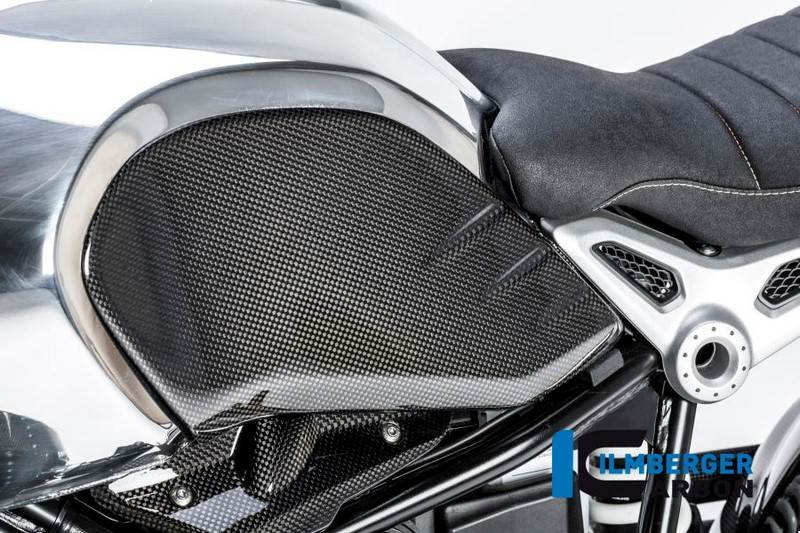 ILMBERGER / イルムバーガーカーボンパーツ タンクカバー CARBON 左側 - BMW R 90 T / SCRAMBLER - TAL.004.NINET.K | TAL.004.NIN