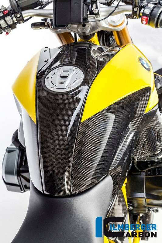 ILMBERGER / イルムバーガーカーボンパーツ タンクセンターパネル - BMW R 1200 R (LC) ('15-) / R 1200 RS (LC) ('15-) | TAO.012.