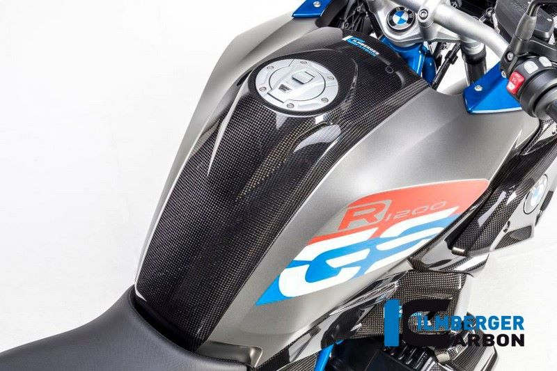 ILMBERGER / イルムバーガーカーボンパーツ タンクセンターパネル BMW R 1200 GS '17 | TAO.014.GS17L.K
