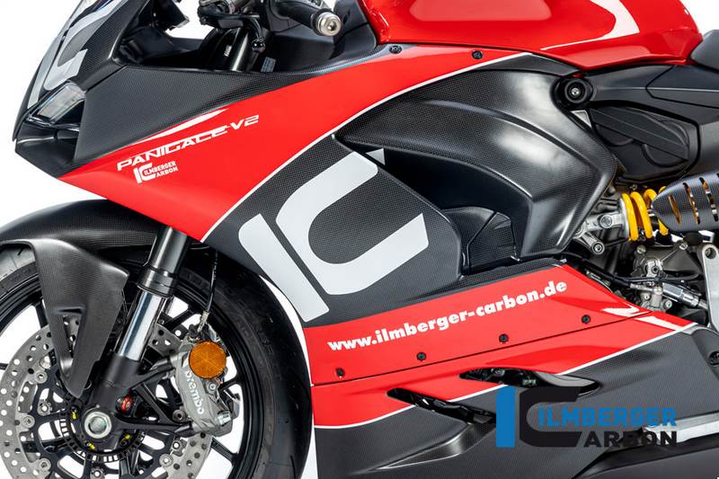 Ilmberger / イルムバーガー フェアリング サイドパネル 左 マット Panigale V2 | VEL.101.V220M.K