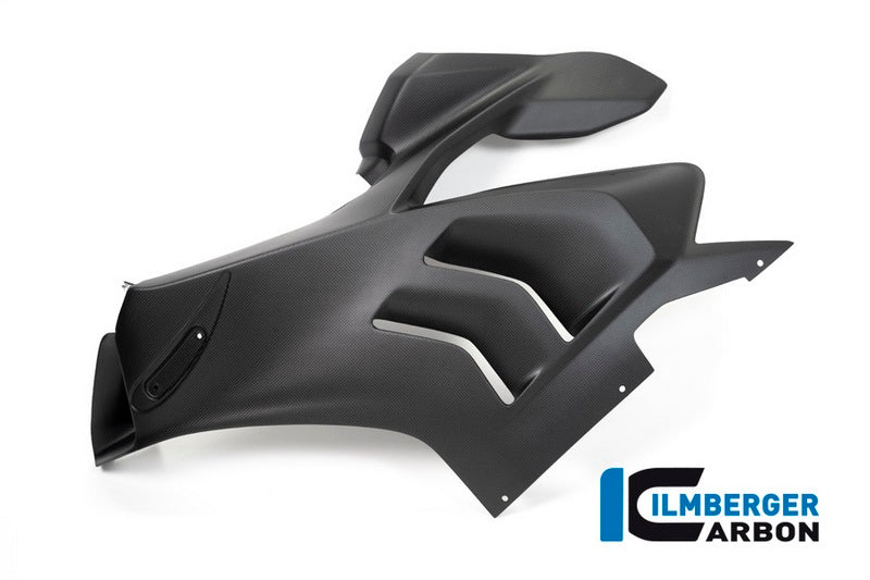 Ilmberger / イルムバーガーカーボンパーツ フェアリングサイドパネル 左 グロス Panigale V4 R Racing | VEL.161.V4RRM.K