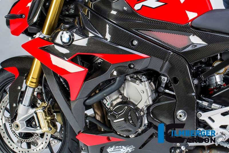ILMBERGER / イルムバーガーカーボンパーツ サイドフェアリング 左側 カーボン カーボン BMW S1000R 2014- | VEL.210.S100N.K