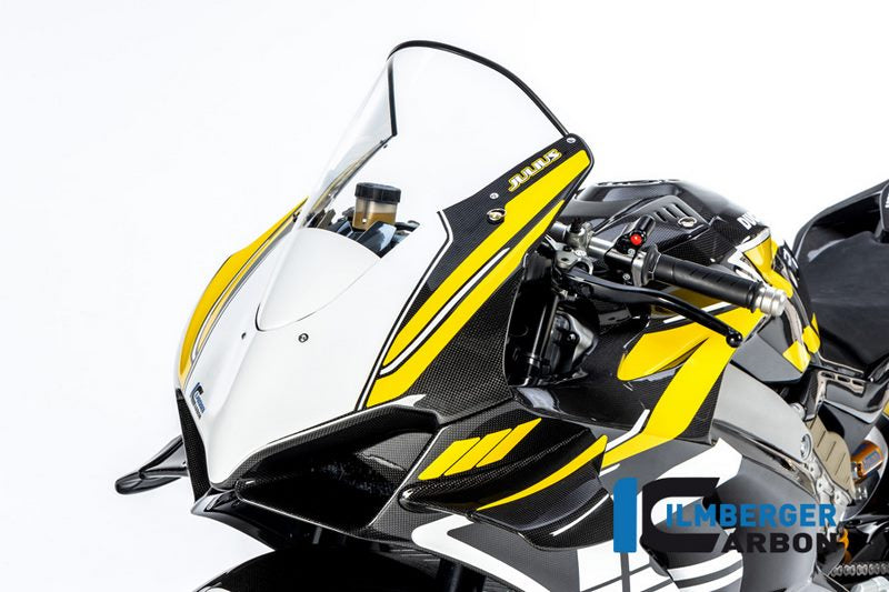 Ilmberger / イルムバーガーカーボンパーツ フロント フェアリング グロス Panigale V4R Racing | VEO.064.V4RRG.K