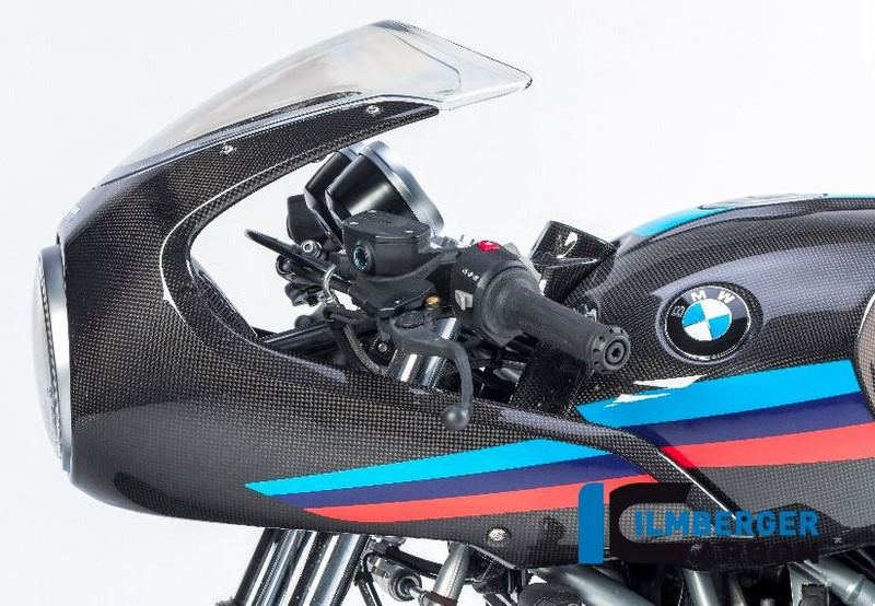 ILMBERGER / イルムバーガーカーボンパーツ トップフェアリング Street コンプリート BMW R Nine T Racer '17 | VEO.001.RNITR.K