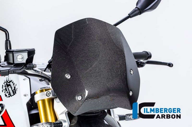 ILMBERGER / イルムバーガーカーボンパーツ ウィンドシールド - BMW R 1200 R (LC) | VEO.017.R12RL.K