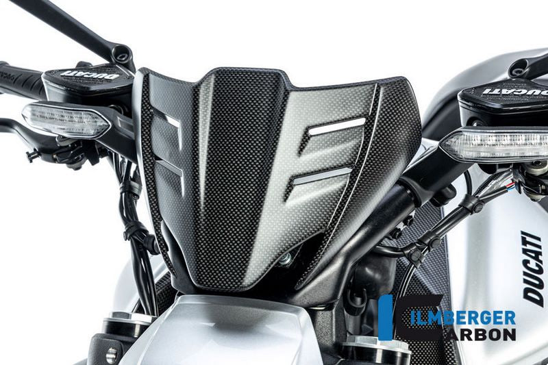 ILMBERGER / イルムバーガーカーボン ウィンドシールド Ducati ディアベル V4 2023- マット | VEO.123.DI23M.K