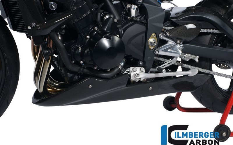 ILMBERGER / イルムバーガーカーボンパーツ ベリーパン カーボン - Triumph Street Triple 675 | VEU.012.TRSTR.K