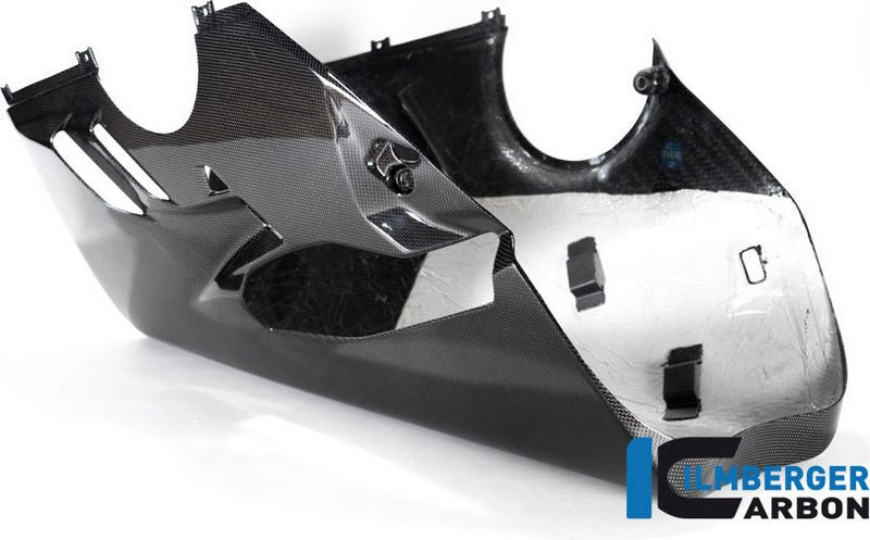 ILMBERGER / イルムバーガーカーボン ベリーパン パニガーレ V4 22 グロス for higher exhaust with sidestand | VEU.013.V422G.K